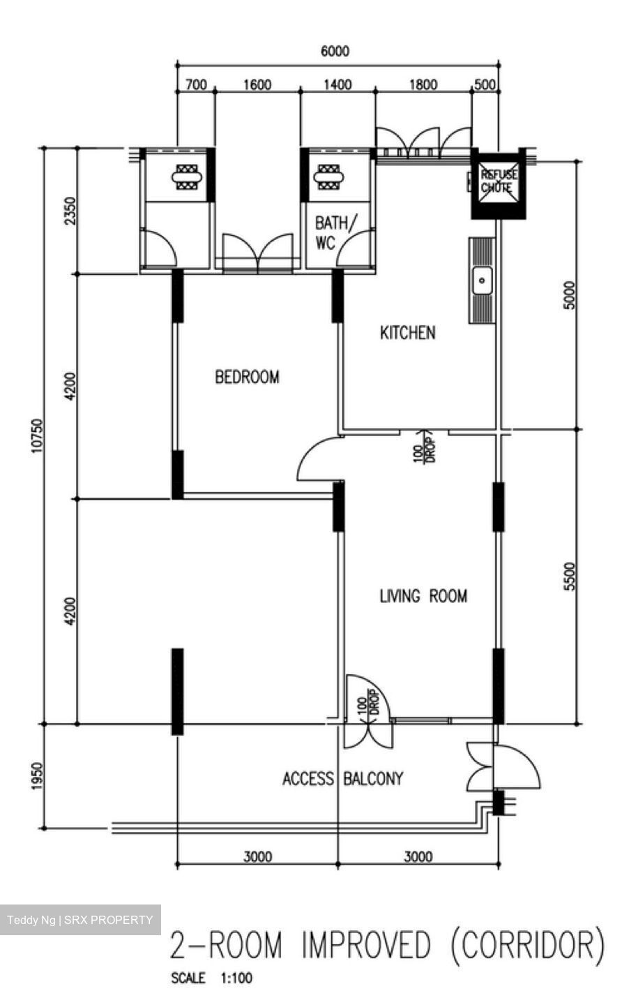 Blk 534 Bedok North Street 3 (Bedok), HDB 2 Rooms #630556181